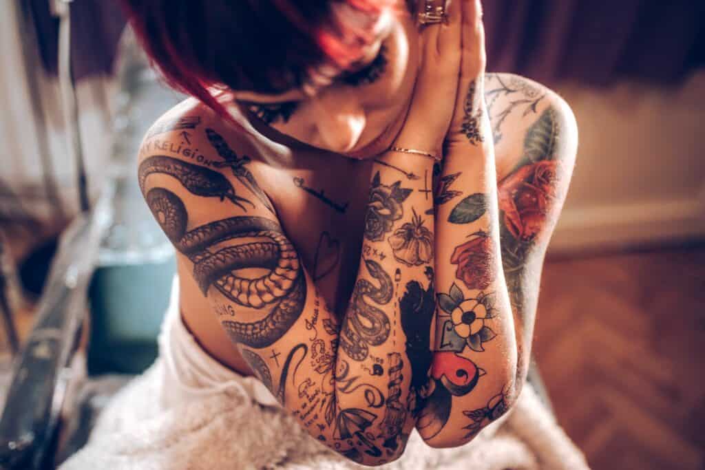 Admiring Your tattoo